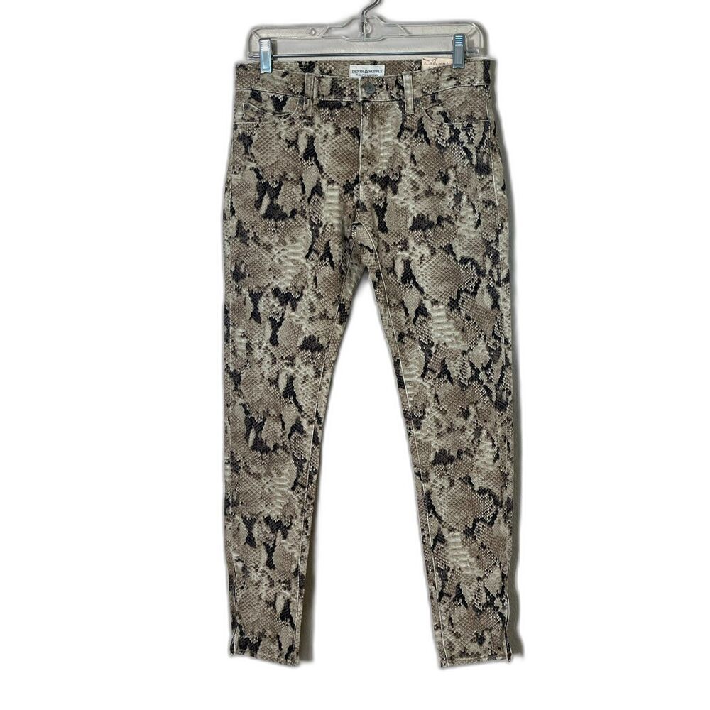 NWT Ralph Lauren Denim&Supply Snakeskin Jeans 28 / 6